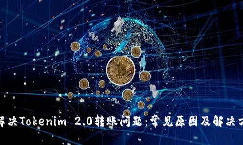 : 解决Tokenim 2.0转账问题：常见原因及解决方案