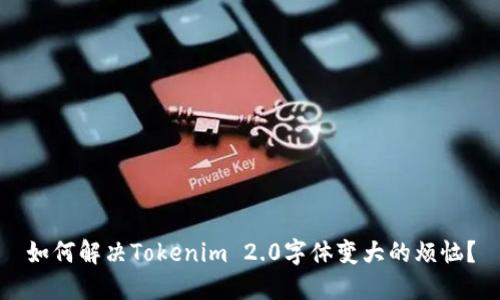 如何解决Tokenim 2.0字体变大的烦恼？
