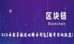 BCD币能否放进比特币钱包
