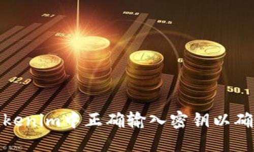 如何在Tokenim中正确输入密钥以确保安全性